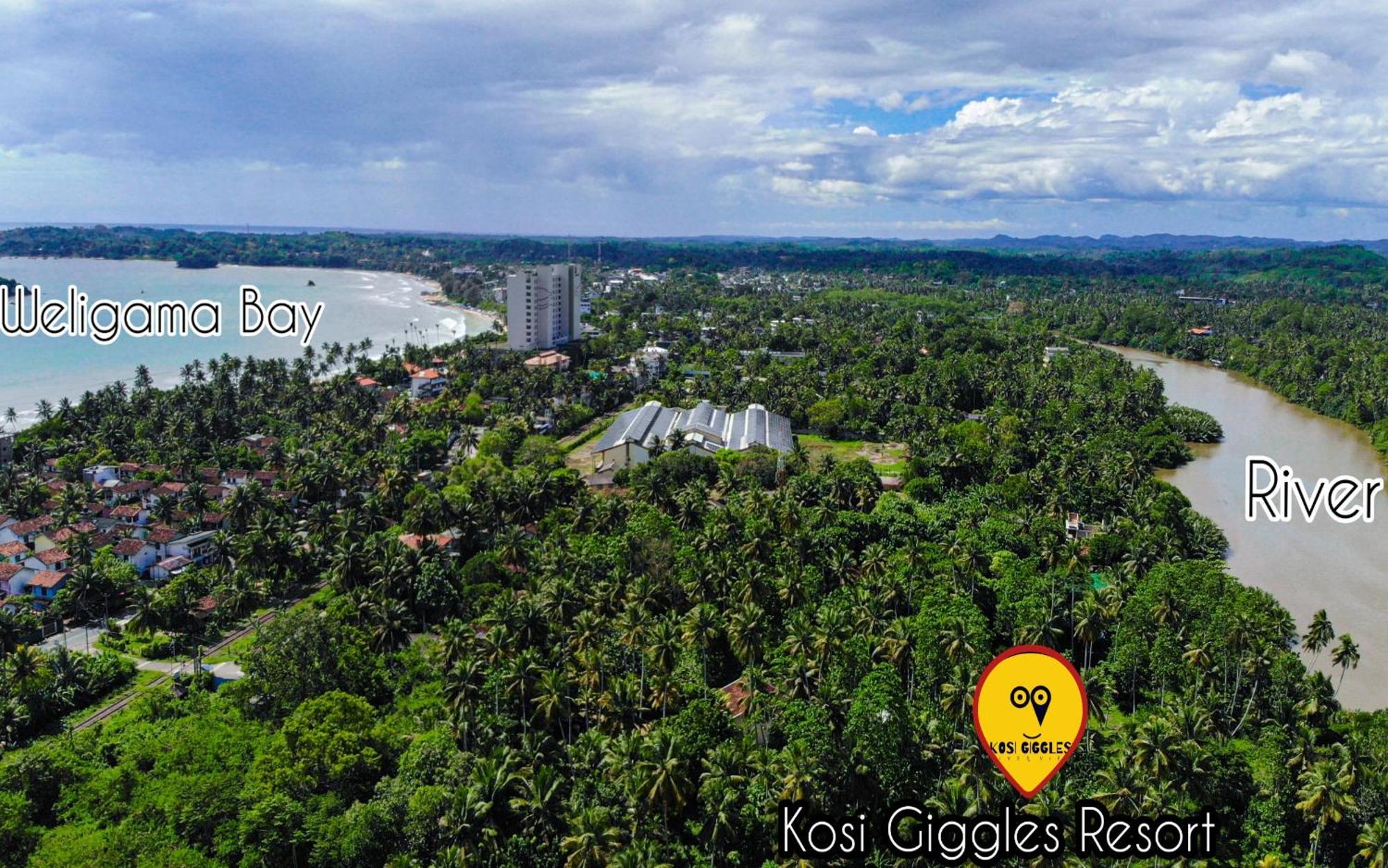 Kosi Giggles Resort Weligama Luaran gambar